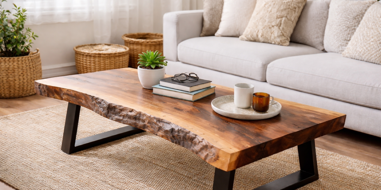 How to Build a Live Edge Coffee Table: A Complete Guide